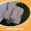 Car Visor Sunglasses Holder Clips Beige 2 pcs 8