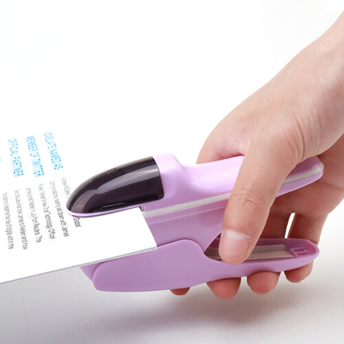 No for Nail Stapler Mini Paper Book Binding Stapling Machine Staple 1