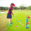 1 Set Kids Golf Children Golf Plaything Interactive Plastic Multi Indoor Play 3