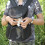 Pet Backpack for Dog Carrier Lightweight Comfortable Front Or Back Use Black 2