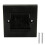 Dust Resistant Black Brush Cable Wall Plate Socket For Wires in Wall Hider Cable Access 7