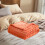Orange fluffy blanket ultra-soft 3959 inch 5