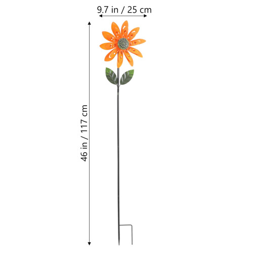 Windrad als Gartendekoration mit detailliertem Design 1