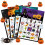 Κάρτες Halloween Bingo για παιδιά – Παιχνίδι πάρτι 24 παικτών, σχολική και οικογενειακή 6