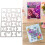 Παζλ Μεταλλικά Κοπτικά Μήτρες Στένσιλ DIY Scrapbooking Άλμπουμ Χαρτί Πρότυπο Κάρτας 5