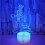 Φωτιστικό νυκτός 3D Illusion – Δώρο γυμναστικής RGB LED για παιδιά 10-12 ετών, διακόσμηση 2