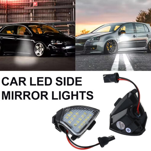 LED Side Mirror Lights Pair 1