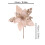 Décoration florale de Noël en velours 25 cm 2
