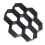 Black Hexagon Garden Path Mold Plastic Paving Brick Mould 6
