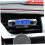 Black Car Vent Clock with Celsius Thermometer and Backlight Display 6