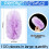 100 count Duster Refills Compatible with Dusters Disposable Replacement Thickened with 1 Handle for Cleaning, Office (Purple and ) 3