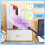 100 count Duster Refills Compatible with Dusters Disposable Replacement Thickened with 1 Handle for Cleaning, Office (Purple and ) 4