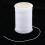 0.55mm Leather Sewing Waxed Thread Stitching Repair Cord White 6