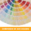 Portable Paint Color Cards Multicolored Paper for Accurate Color Selection 5