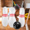 2Sets Kinder Bowling Indoor Outdoor PVC Kugeln Geschenk 8