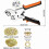 Eyelet Pliers Kit with 300 Eyelets Ø10 mm 4