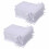 Encrypted white organza drawstring bags100pcs 2
