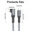 Καλώδιο επέκτασης USB C με ορθογώνια γωνία, υποστήριξη μεταφοράς δεδομένων 40Gbps, 3