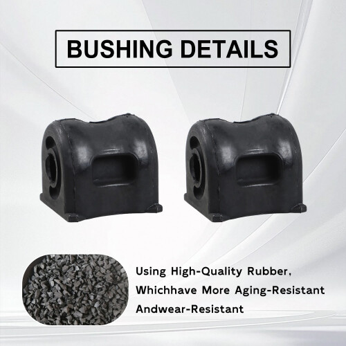 Pair Front Suspension Stabilizer Bar Bushings for Honda Civic 2012-2016 2