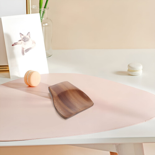Two-piece wooden kitchen spoon rest 1
