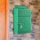 Wall Mount Mailbox Locking Mail Box for House Outside Postbox Collection Box for Green 7