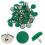 100Stk Grüne Rivets Für Scrapbooking Und DIY-Projekte 8