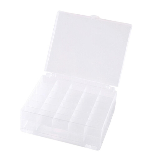 Bobbin Box 60 Grids for Sewing Machine Practical Household Clear Bobbin Case 2