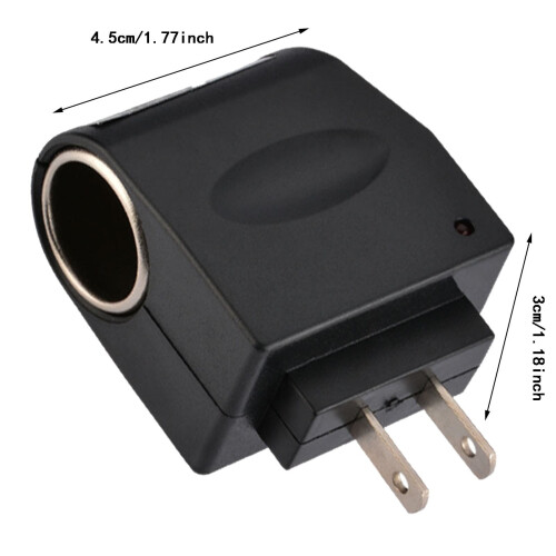 AC-zu-Kfz-Steckdosenadapter (US-Stecker) 2