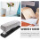 1Set Metal Desk Stapler Rhinestone Design Sturdy and Convenient for Multi Use 4