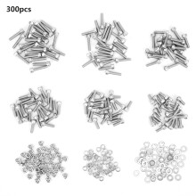 Socket Screw Corrosion Resistant Stainless Steel Full Threads Hex Socket Head Cap Screws With Washer And Nut Set For Long Lasting Performance In