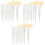 3Sets Women Makeup Brushes White Eye Tools Practical Use 2