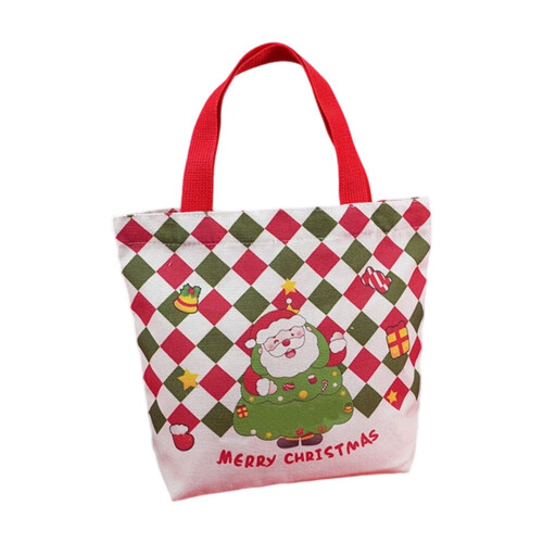 Weihnachtsmann-Tragetasche aus Canvas 1