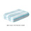 Serviette de bain en coton vert menthe 70 x 140 cm 3