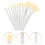 3Sets Women Makeup Brushes White Eye Tools Practical Use 9