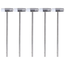 Dual Face Mallet Mini Hammer For Musical Instruments Leather Crafts Multifunctional Watch Repair Tool Dual Head Hammer Portable Jewelry Maintenance