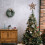 1Pcs Rustic Christmas Star Tree Topper Brown Rattan and Iron for 7