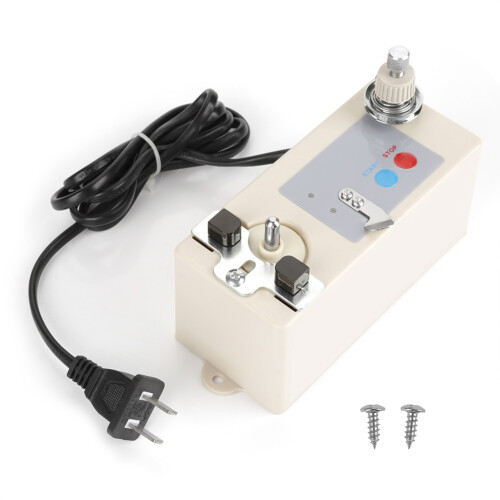 Automatic Shut Off Bobbin Winder High Speed Electric Bobbin Winding With Spool Thread Stand Start Stop Button Light Indicators Easy To Install