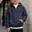 Boys' quarter-zip knit hoodie soft fleece pullover 2