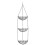 Quality Construction Hanging Storage System, Functional Design3Tier Baskets With Modern Black Matte Finish And Heavy Duty Wire, Efficient Kitchen 1