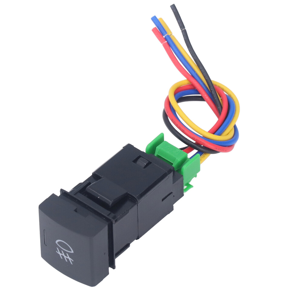 4Pole Push Button Switch Factory Style12v With Led Indicator Lights Compatible With Toyota Camry Corolla Enhancing Vehicle Appearance Salt Spray 9014198257437