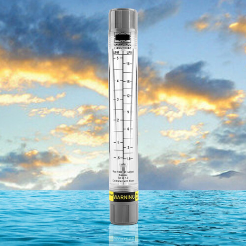 Easy,Install Flow Meter for Water Systems, Reliable Liquid Measurement, 1/2" Port 1