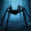 Διακόσμηση με τριχωτό ιστό αράχνης για το Halloween, γιγάντια ψεύτικα στηρίγματα 3