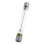 Easy,Install Flow Meter for Water Systems, Reliable Liquid Measurement, 1/2" Port 5