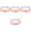 4Rolls Self-Adhesive Copper Plants Protector Wrap Rose Gold Tape 4