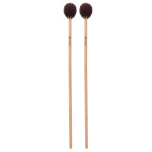 Durable Marimba Mallets with Soft Touch Yarn, Comfortable Grip Enhanced Sound Clarity, Soft Playing Yarn Head Maple Handle for Percussion Enthusiasts