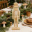 2Ensemble Figurines Bois Naturel, Kit Peinture Festive 7