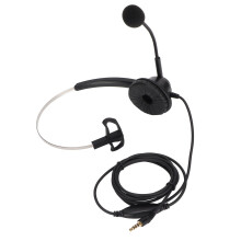 Lightweight And Comfortable Fit Headset For Landline Phones Hands-Free Usage Foldable Design Noise Cancelling Microphone With Acoustic Shock