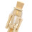 2Ensemble Figurines Bois Naturel, Kit Peinture Festive 9