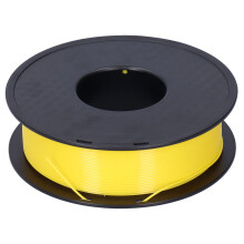 Prémiový tiskový povrch3D filament1,75 mm žlutý, vysokorychlostní PLA filament s mírně lesklým povrchem a vakuově uzavřeným balením,