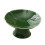 Fruit Bowl Ceramic Dessert Stand Footed Serving Platter Tableware Porcelain Cake Deep Green 2